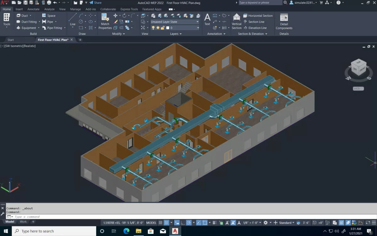 Лучший онлайн курс  “AutoCAD для начинающих”