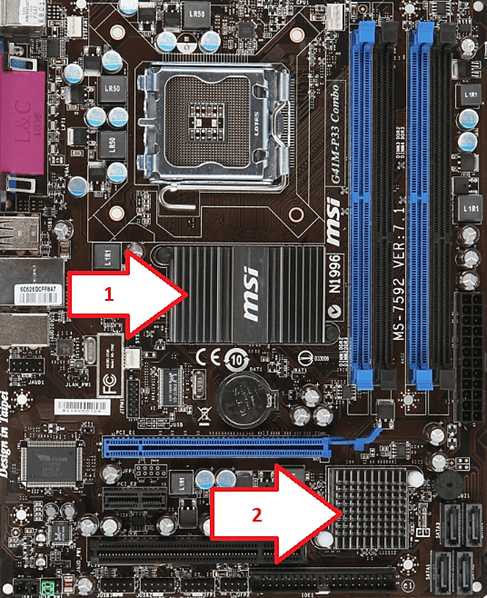 Северный и южный мост на материнской плате: что это такое