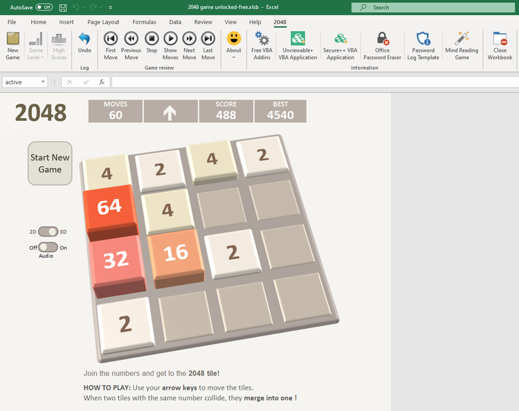 8 популярных игр воссозданы в Microsoft Excel