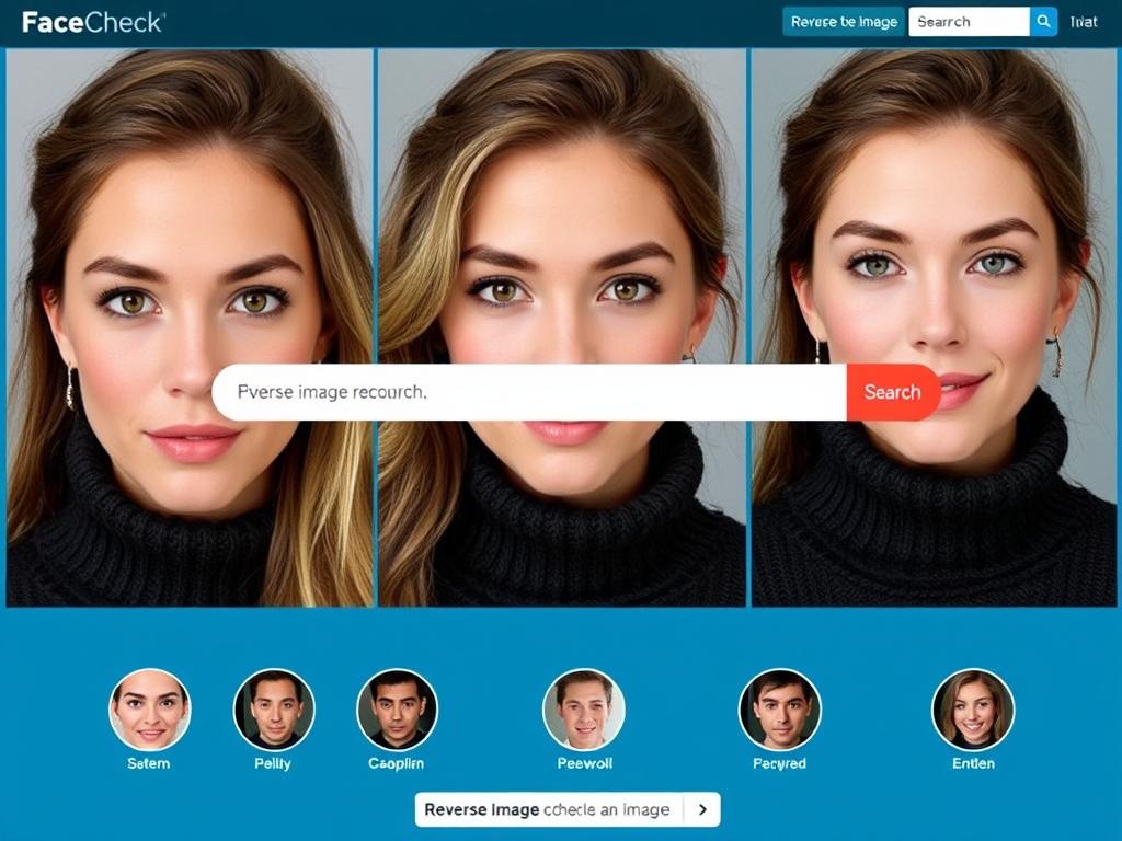 FaceCheck: Обратный поиск по изображению и распознавание лиц