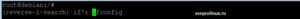 Поиск ifconfig