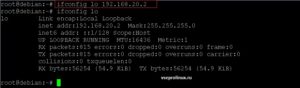 Назначение IP-адреса при помощи командной строки линукс