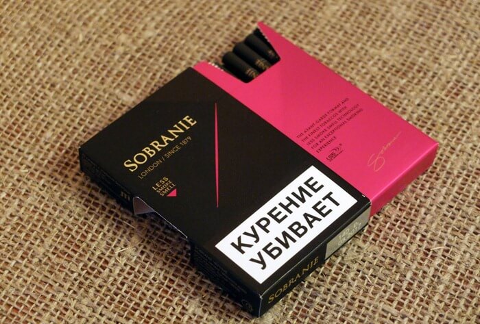 Sobrani - Топ-10 самых дорогих сигарет в России и мире в 2022 году