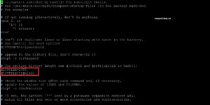 Конфигурация bashcr