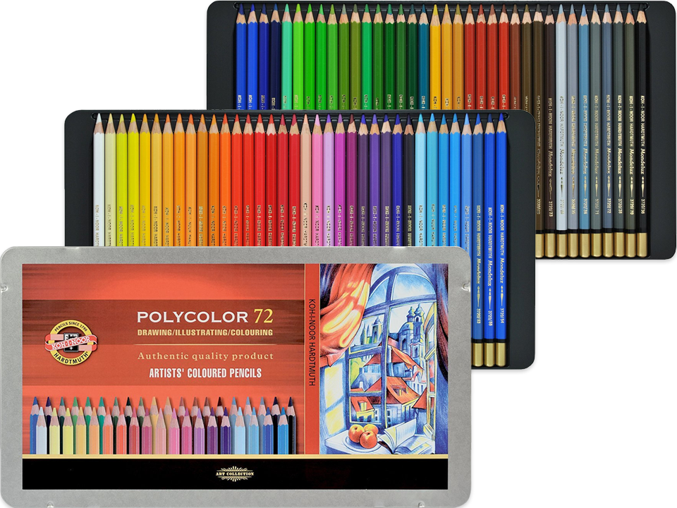 Koh I Noor Polycolor - ТОП-10 лучших цветных карандашей: рейтинг 2022 года
