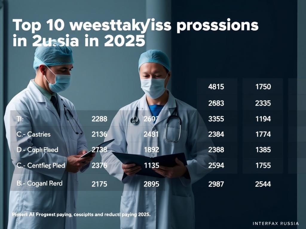 самых высокооплачиваемых профессий в России в 2025 году - Россия || Интерфакс Россия 3. Врачи и медицинские специалисты самых высокооплачиваемых профессий в России в 2025 году - Россия || Интерфакс Россия 3. Врачи и медицинские специалисты фото