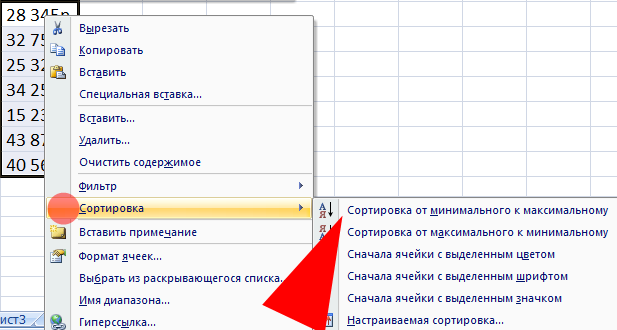 От минимума до максимума.